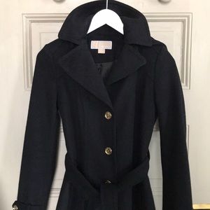 Michael Kors Black Pea Coat or Dress Coat